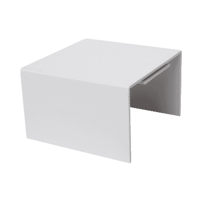 Pieza de Unión Color Blanco de PVC Auto Extinguible Para Canaleta TMK-4577 (5550-02001)