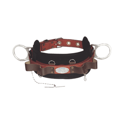 Cinturón de Liniero de Lujo, Fabricado en Poliéster, con 2 Anillos tipo D, Talla 36.