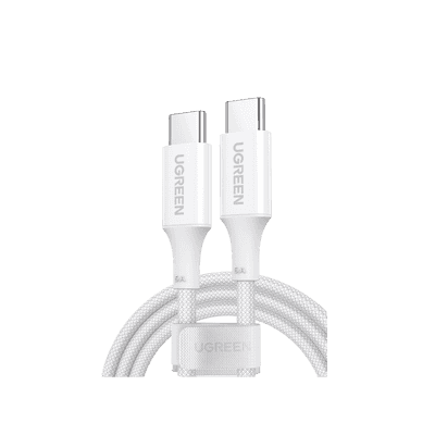 Cable USB-C a USB-C | 2 Metros | Potencia de Carga 100W | 20V 5A | PD3.0 | QC4.0/3.0/2.0 | FPC | AFC | 480 Mbps | Chip E-Market | Compatible con IPhone 15 | Carcasa de Aluminio | Nylon Trenzado.