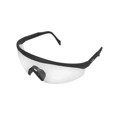 Lentes de seguridad modelo "cronos" transparente, varilla ajustable.