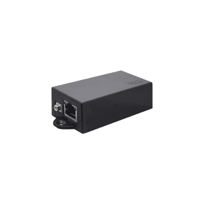 Convertidor PoE / Entrada PoE 802.3 af/at / Salida PoE 24V pasivo / Conexión plug and play / Alcance de hasta 100 metros Solo en PoE estandarizado / Aplicaciones Enlaces Inalámbricos