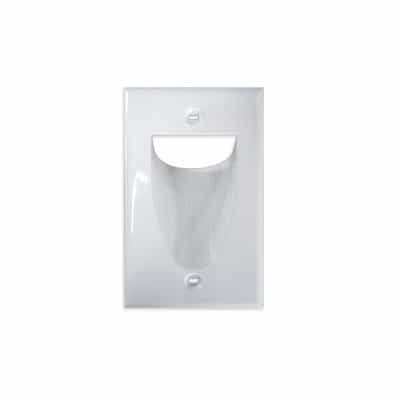 Placa de pared pasa muro empotrable